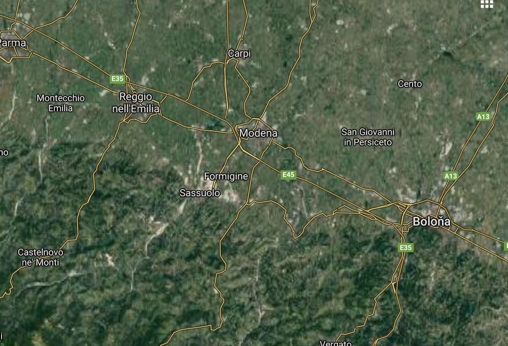 Situace na mapě. (zdroj: Google Maps)