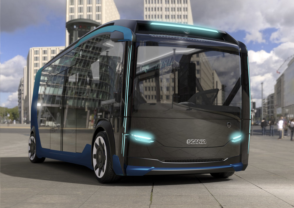 Autobusový modul budoucnosti? (foto: Scania)