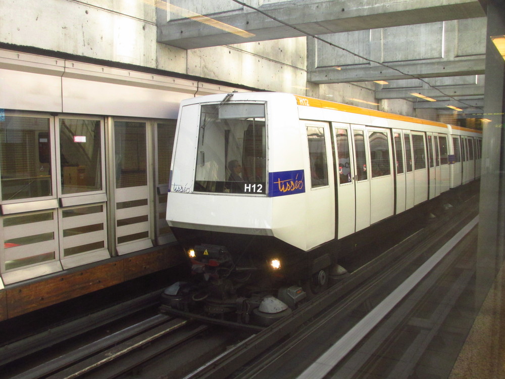 Starší provedení jednotky VAL (VAL 206) v Toulouse (foto: Ing. Filip Jiřík)