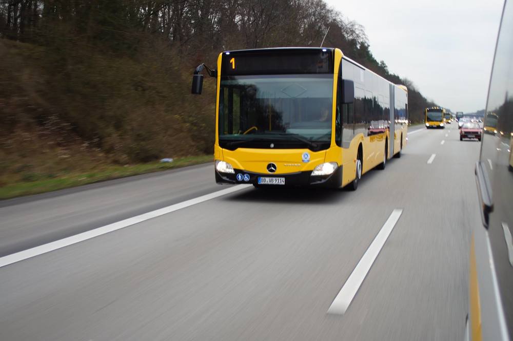 Přeprava autobusů Mercedes-Benz Citaro do Drážďan. (foto: DVB AG)