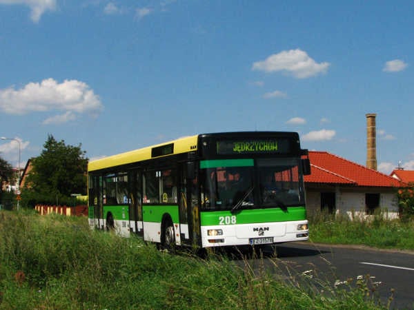 Dnes ve vozovém parku autobusů v Zelené Hoře dominuje značka MAN. (foto: MZK w Zielonej Górze)