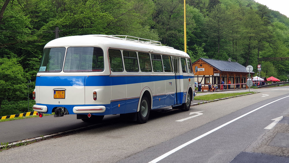 V Košicích jezdilo ve službách DPMK celkem 36 vozů RTO v linkovém provedení CAR. (foto: Martin Schwarz)