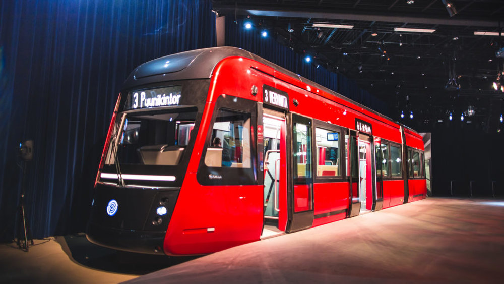 Maketa tramvaje Škoda Transtech pro Tampere. (foto: Tampereen Ratikka)