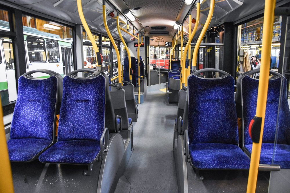 Pohled do interiéru vozu. (zdroj: Szeged.hu)