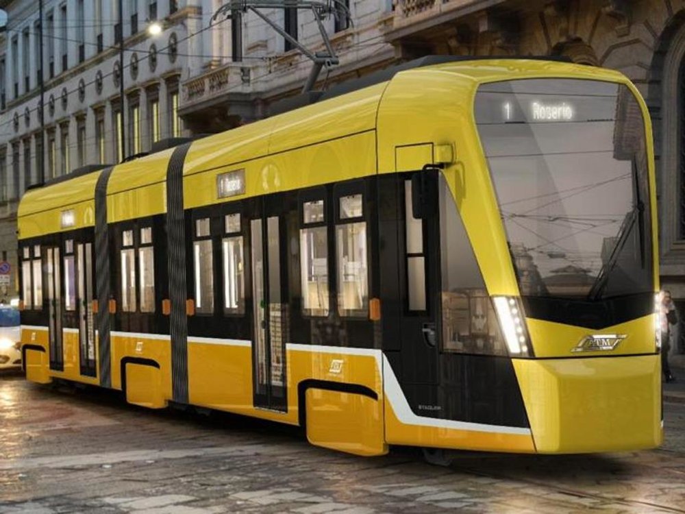 Tramvaj Tramlink S3 Leo pro Milan. (foto: Stadler)