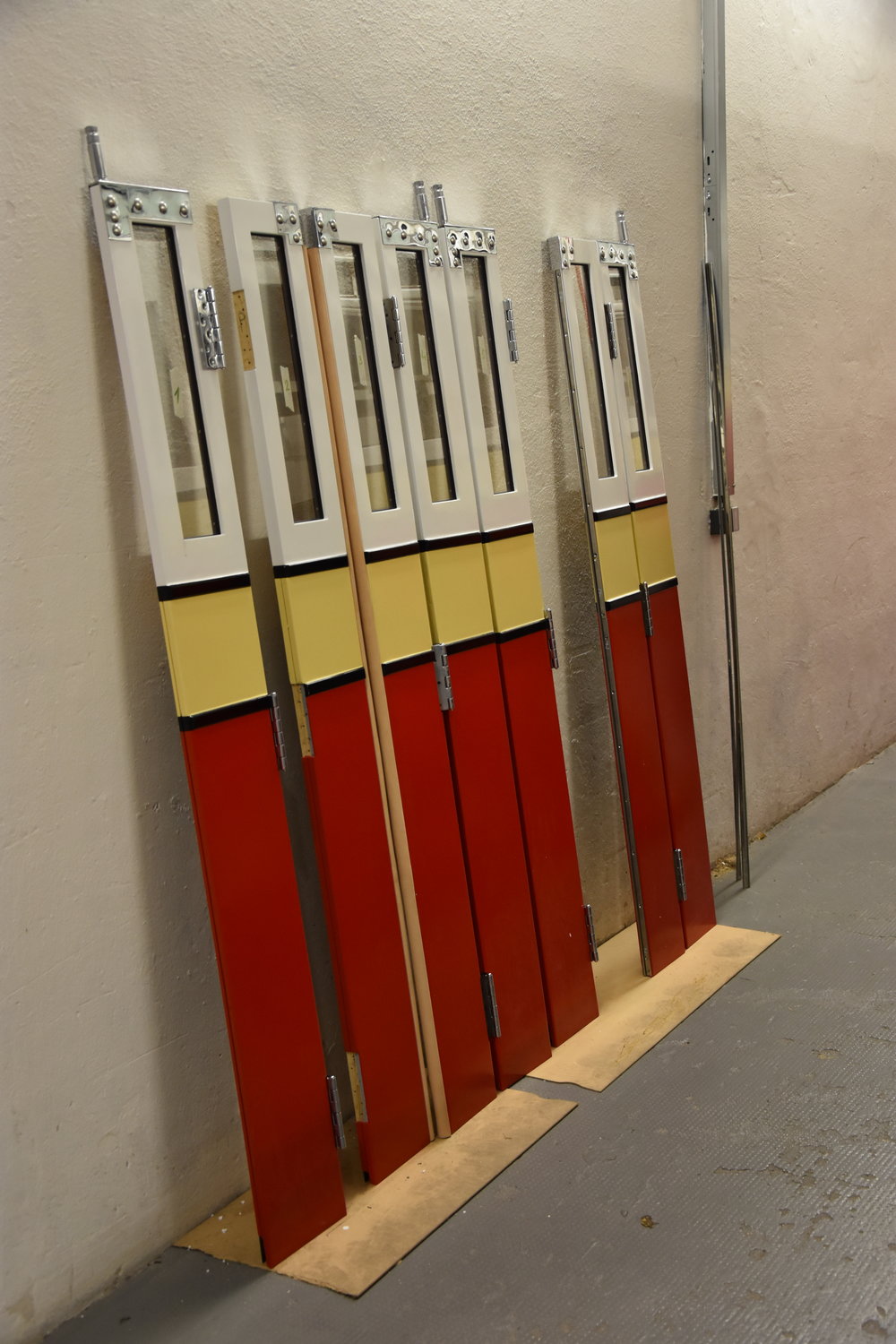 Připravená dveřní křídla. (foto: Libor Hinčica)