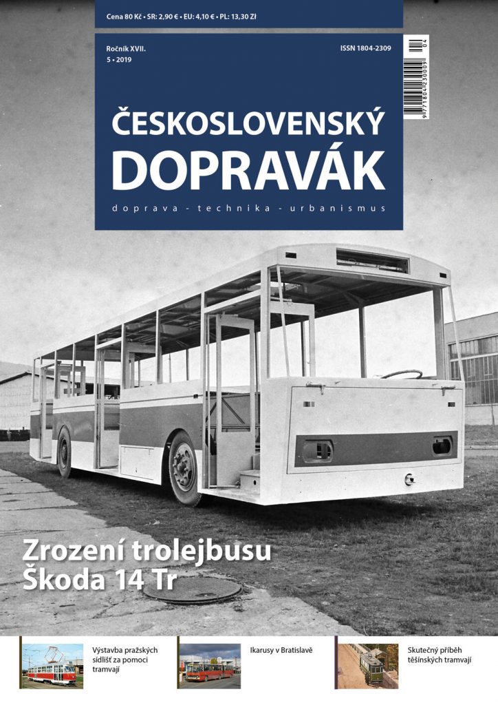 Poslední tištěné vydání časopisu Československý Dopravák.