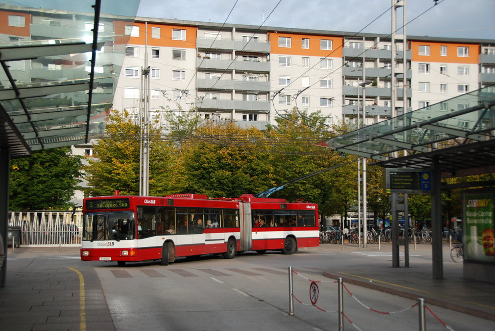 Salzburg vsází v elektromobilitě dál na trolejbusy. (foto: Libor Hinčica)