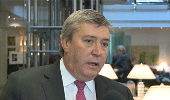 Juan Salgado je ředitelem podniku CUTCSA a zároveň prezidentovým poradcem. (foto: Presidencia de la República)