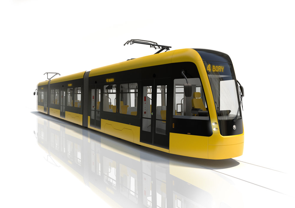 Exteriér vozidla. (foto: Škoda Transportation)