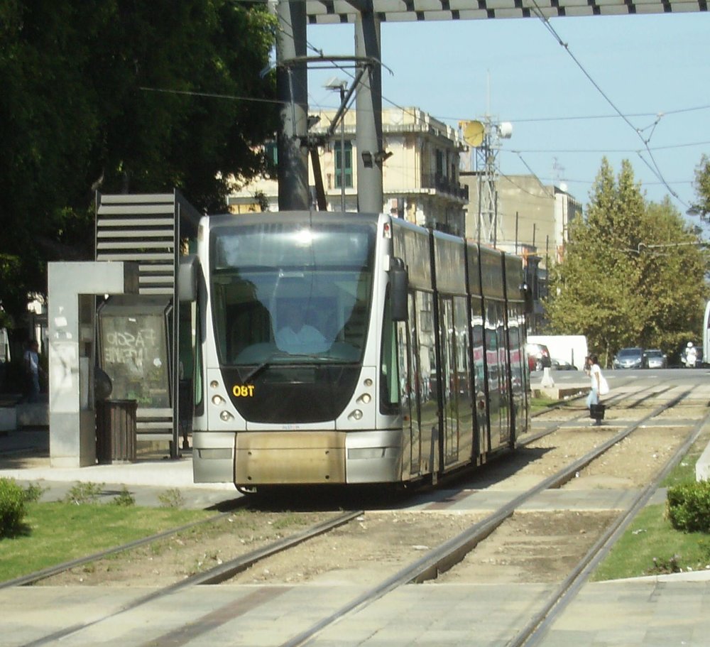 Tramvaj Fiat Cityway v Messině. (zdroj: Wikipedia.org)