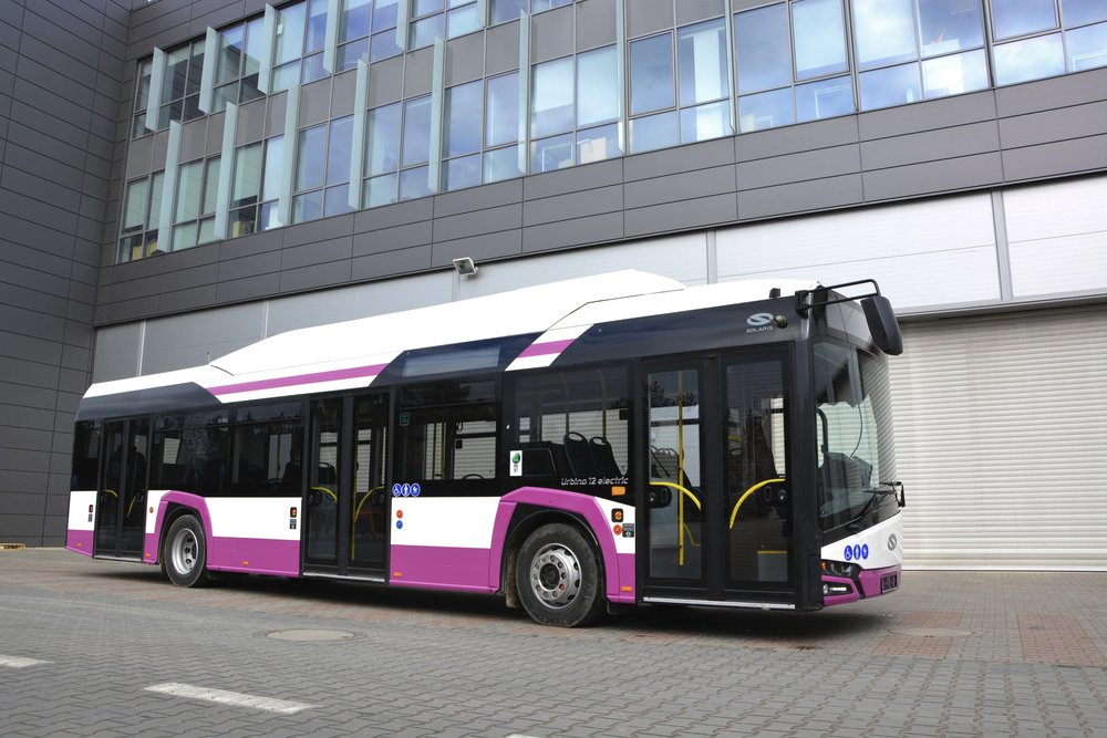 Elektrobus Solaris Urbino 12 electric pro Kluž. (foto: Solaris Bus & Coach)