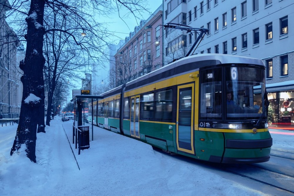 Tramvaj ForCity Smart Artic ve finských Helsinkách. (foto: Škoda Transportation)
