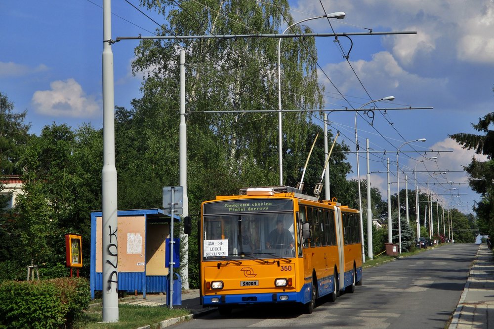 Po vyřazení vozu ev. č. 350 zůstává nadále ve stavu provozních trolejbusů jen jedna