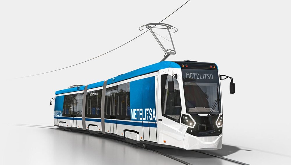 Tato tramvaj se zřejmě v Oděse neukáže… (foto: Stadler Rail)