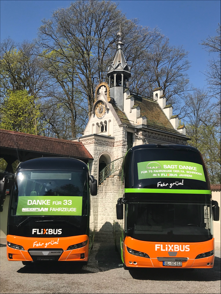 75 autobusů od výrobce MAN Truck & Bus, z toho 33 značky NEOPLAN. To je bilance dodávek pro dopravce Schröder Reisen. (foto: MAN Truck & Bus)