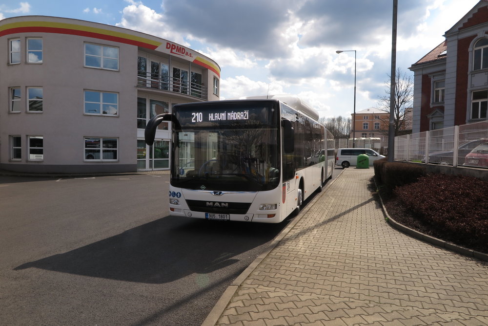 Autobus MAN Lion’s City G CNG v Děčíně. (foto: BUSE)