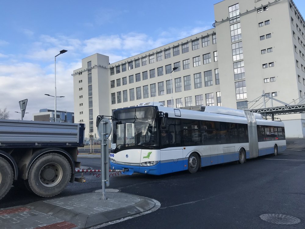 Trolejbus Škoda 27 Tr pro Chomutov. (foto: DPCHJ)