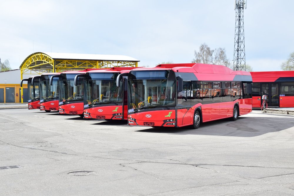 Nová Urbina v areálu garáží DPMČB. (foto: DPMČB)
