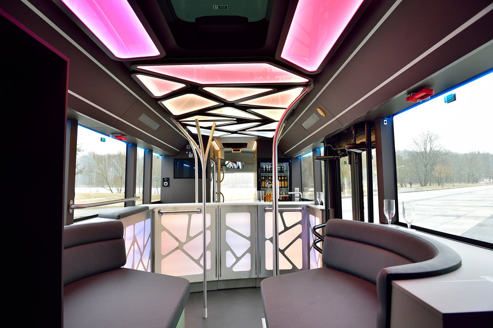 Pohled směrem k baru. (foto: MAN Truck & Bus)