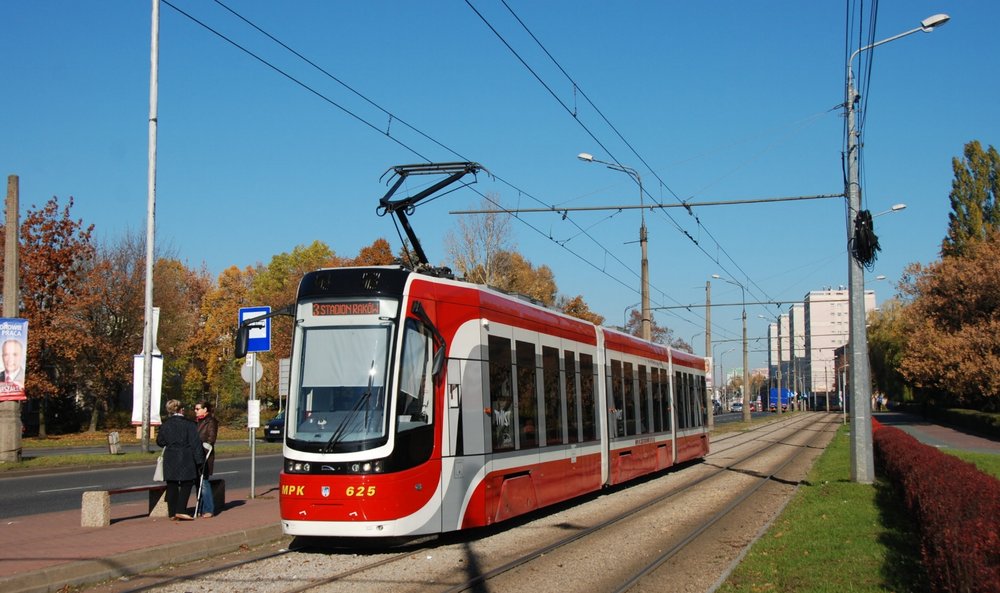 Tramvaj Pesa Twist v polské Częstochowé. (foto: Libor Hinčica)