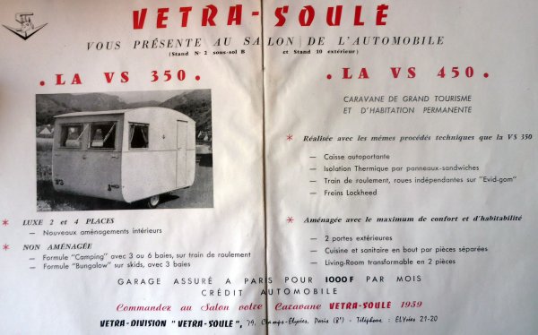 Dobové materiály prozrazující další aktivity Vetry. (zdroj: 2x Marc Guinamand)