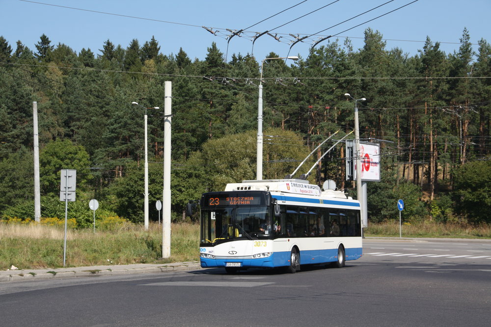 Trolejbus Solaris Trollino 12 v polské Gdyni. (zdroj. Wikipedia.pl)