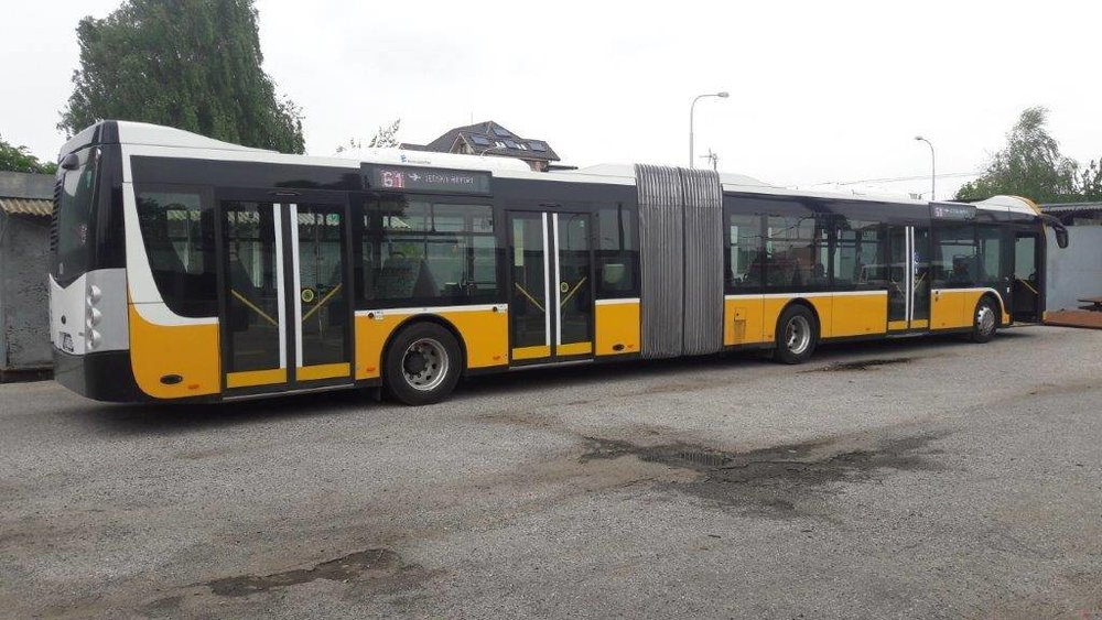 Autobus má na délku 18,75 m. (foto: DPB)