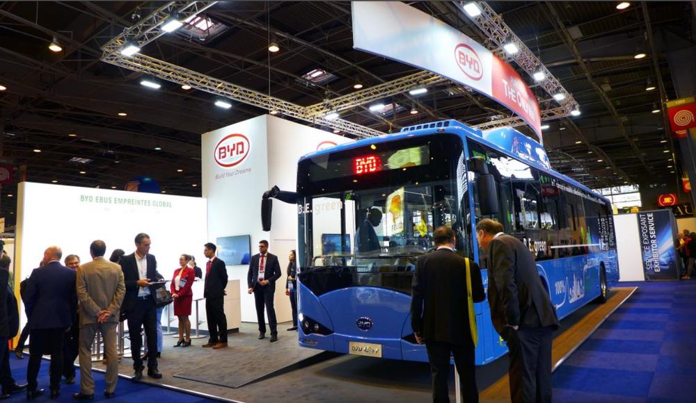 BYD na veletrhu Transports Publics. (foto: BYD)