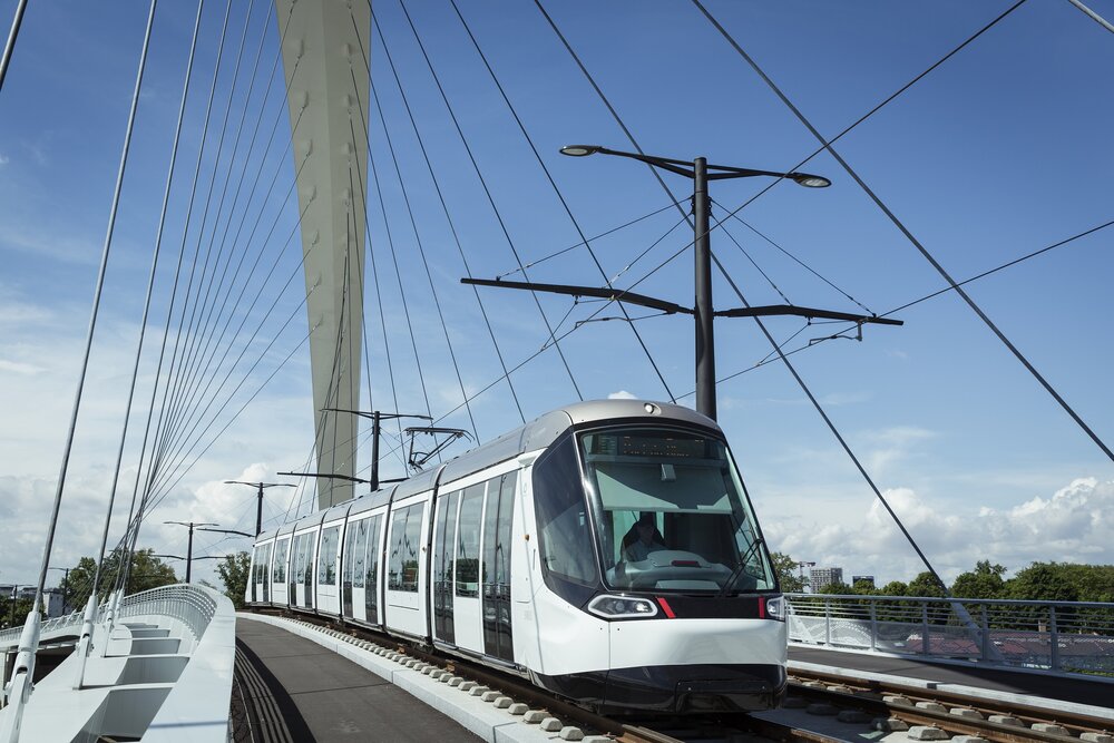 Design tramvají Citadis ve Štrasburku je odvozen od starších vozidel Eurotram. (foto: Alstom)