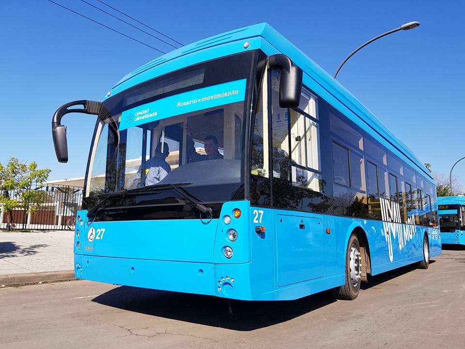 Jeden z 12 trolejbusů Trolza-5265 