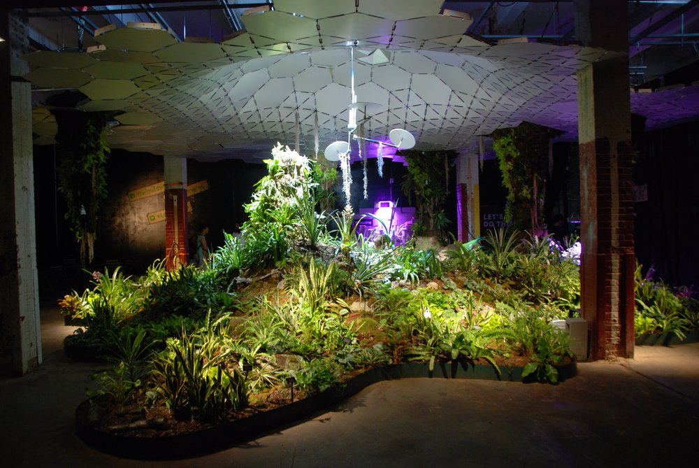 Záhony v rámci Low Line Lab nebyly nijak rozsáhlé, de facto šlo jen o prostor, který vidíte na obrázku, jenž byl navíc rozdělen středovou uličkou. Zájem o jeho zhlédnutí byl však obrovský. (foto: Libor Hinčica) 