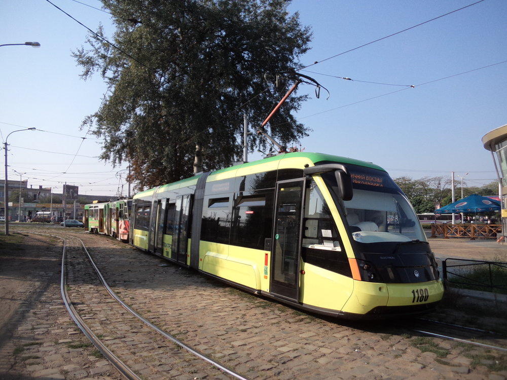 Třívozový lvovský Electron na snímku z roku 2016. (foto: Vít Hinčica)