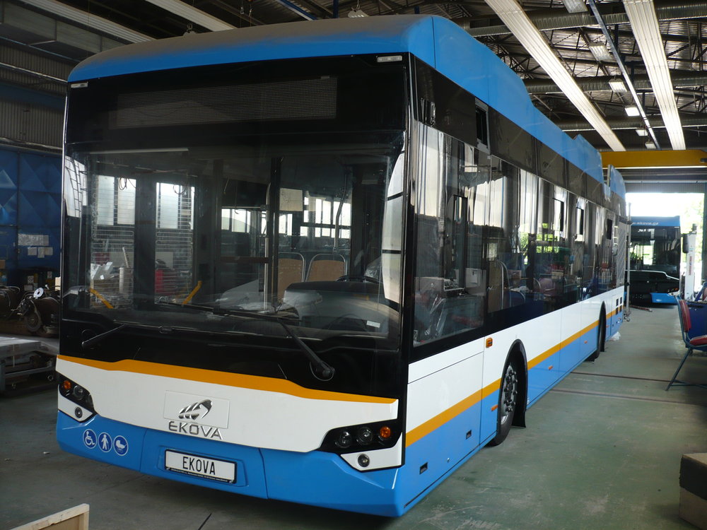 Nový český trolejbus Ekova Electron 12T. (foto: Ekova Electric)