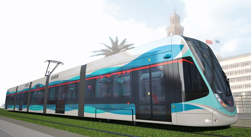 Tramvaj Hyundai Rotem pro turecký Izmir. (zdroj: Hyundai Rotem)