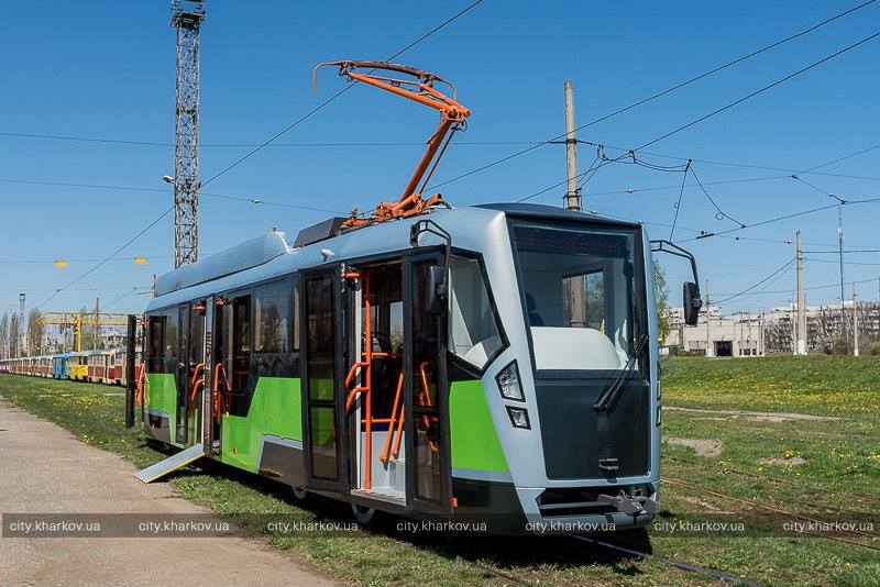 Vzhled nové modifikace modernizace tramvaje T3 v Charkově. (foto: město Charkov)  
