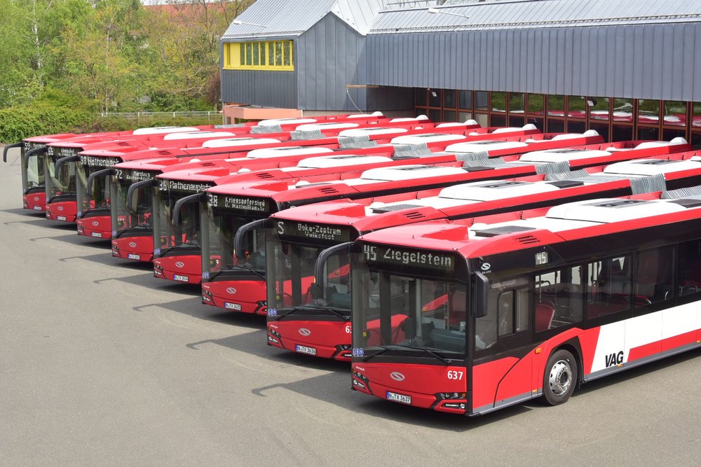 Celkem slouží ve městě 20 autobusů polské značky Solaris. (foto: Solaris Bus & Coach)