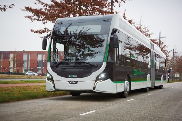 Vizualizace designového a barevného provedení elektrobusů pro Groningen. (foto: VDL Bus & Coach)