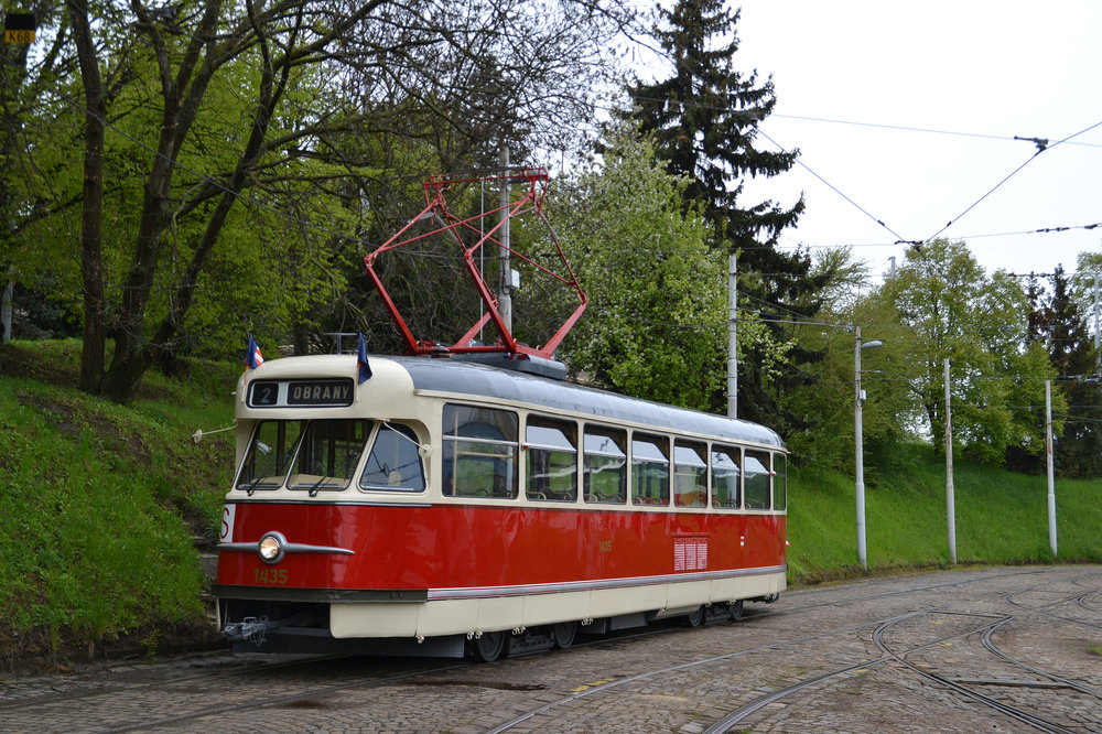 Vůz T2 ev. č. 1435 se jistě stane velkým lákadlem pro fanoušky veřejné dopravy. (foto: Ing. Jiří Černý)