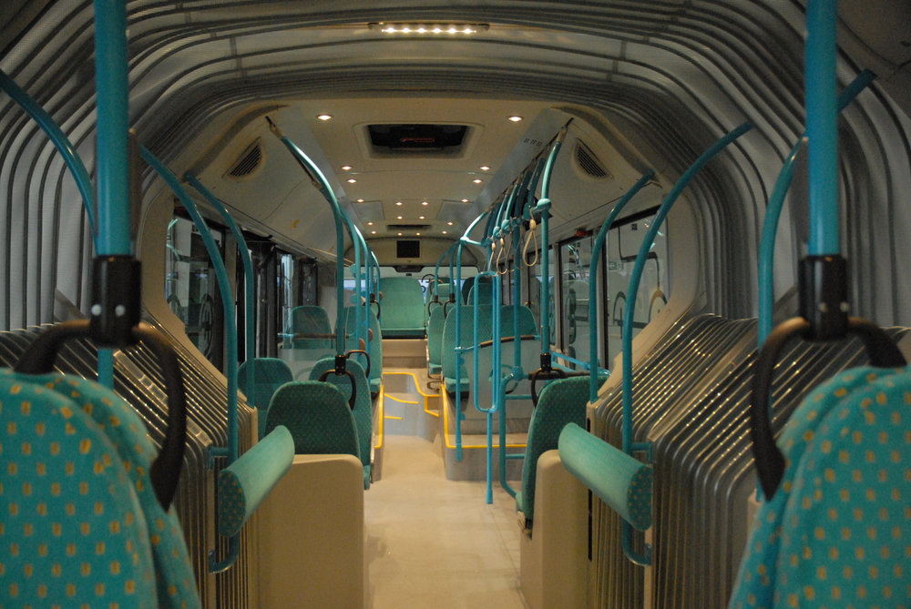 Interiér autobusu MAN Lion's City GL A40 CNG pro Kodaň. (foto: MAN Truck & Bus)