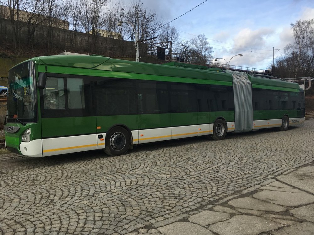 Trolejbus Škoda 35 Tr s karoserií Iveco Urbanway. (foto: Škoda Electric)