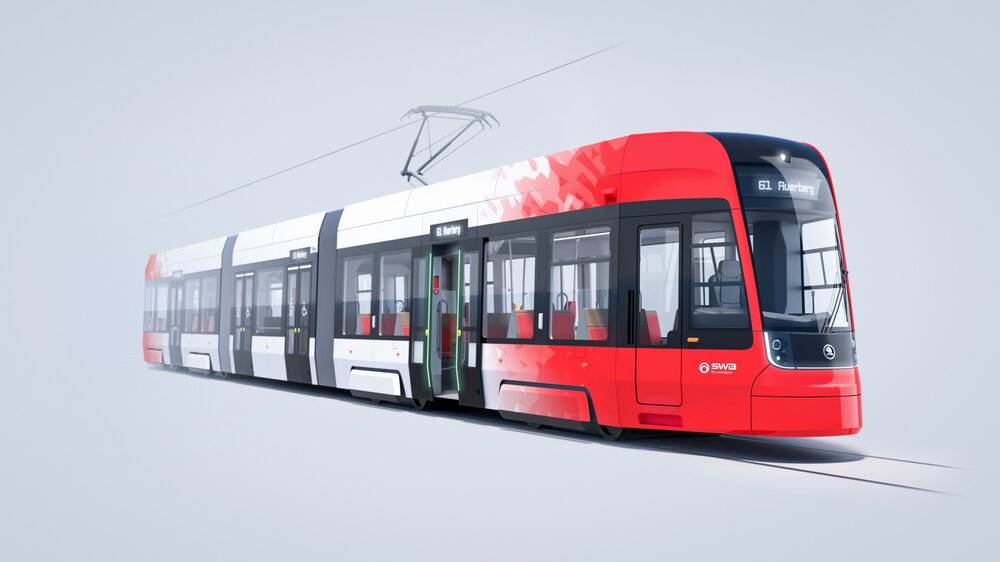 Návrh tramvaje Škoda Forcity Smart pro Bonn. (foto: Škoda Transportation)