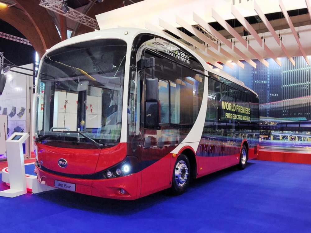 Designové řešení elektrobusu BYD o délce 8,75 m. (foto: BYD)