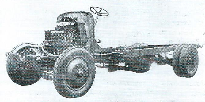 Podvozek Renault-SCEMIA typu PY z roku 1928 s elektrickou výzbrojí VETRA (foto: VETRA / archiv G. Mullera)