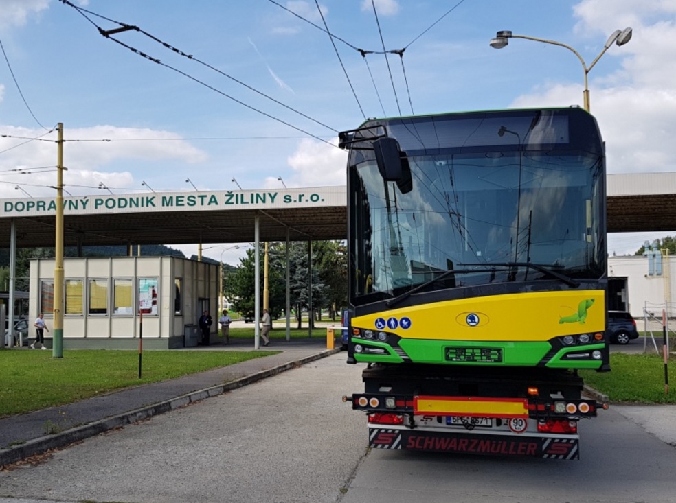 Trolejbus Škoda 27 Tr - Solaris pro Žilinu. (foto: DPMŽ)
