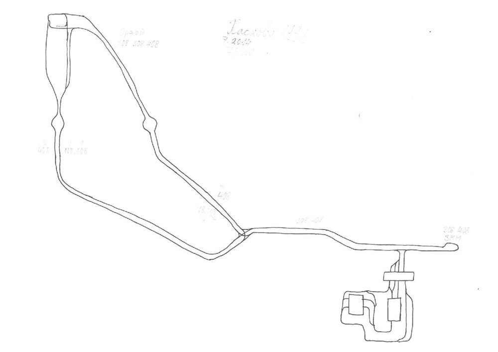 Plánek sítě v roce 2014, dosud platný. (autor: Zdeněk Sýkora)