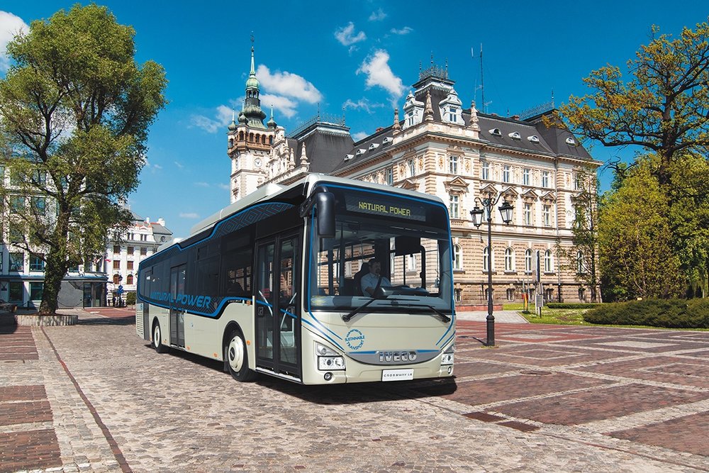 O plynovém voze Crossway Natural Power si mohli čtenáři přečíst podrobnosti v posledním vydání našeho časopisu. (foto: Iveco Bus)
