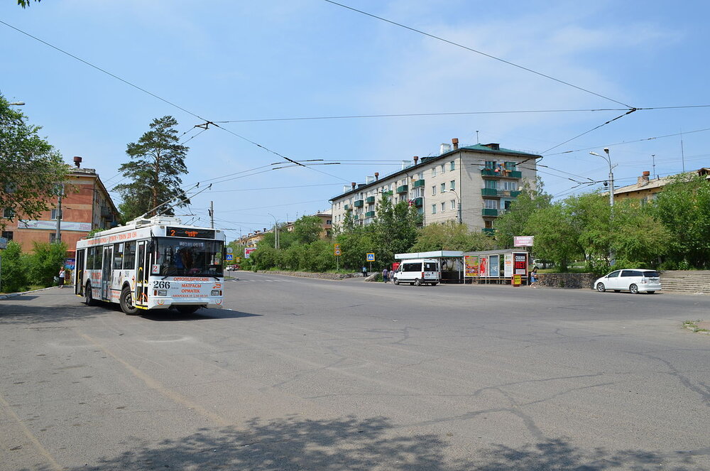 Trolejbus na snímku z roku 2015. (foto: LxAndrew/Wikipedia.org)