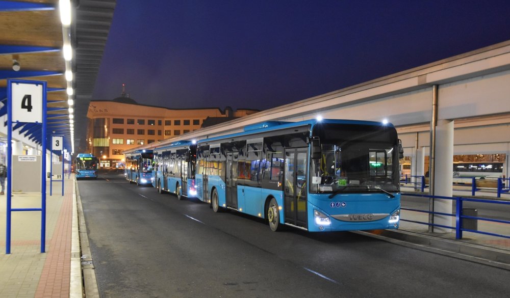 Nové Crosswaye pro Arrivu Morava, která vozidla nasadí na linky MHD v Přerově. (foto: Miroslav Halász)