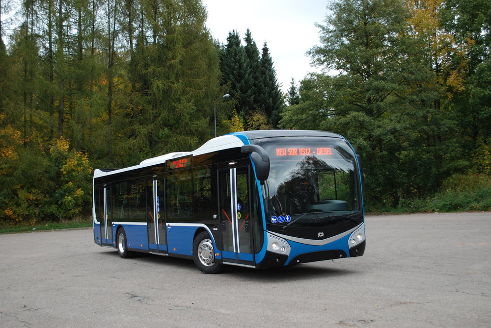 Prototyp dieselového vozu řady SOR NS. (foto: Libor Hinčica)